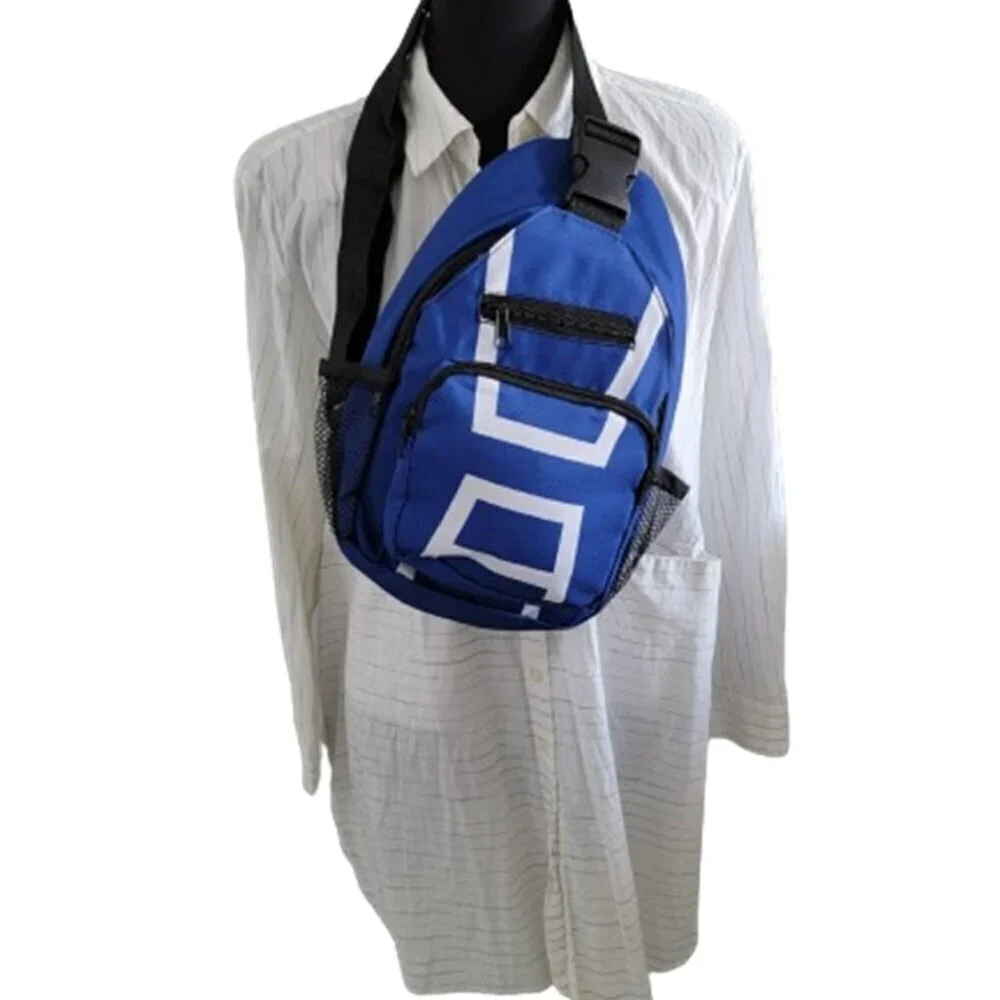 Unisex Set of 3 Backpack Slingback and Accessory Bag New